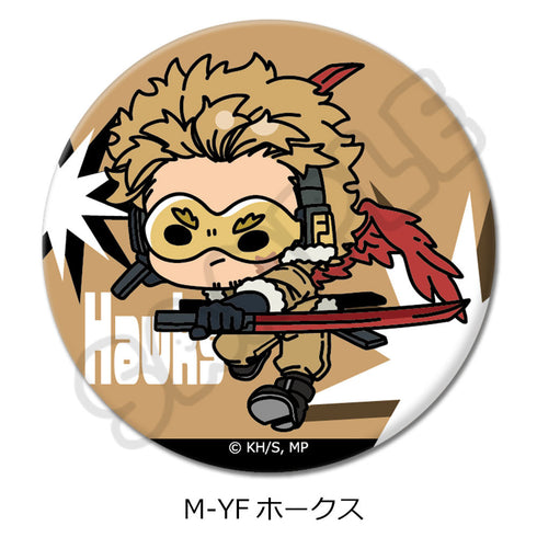 『僕のヒーローアカデミア』みんなmochocho化大作戦! 第3弾 丸形缶バッジ(57mm) M-YF ホークス